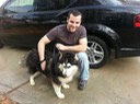 Chayna with her new daddy.... adopted January 2013